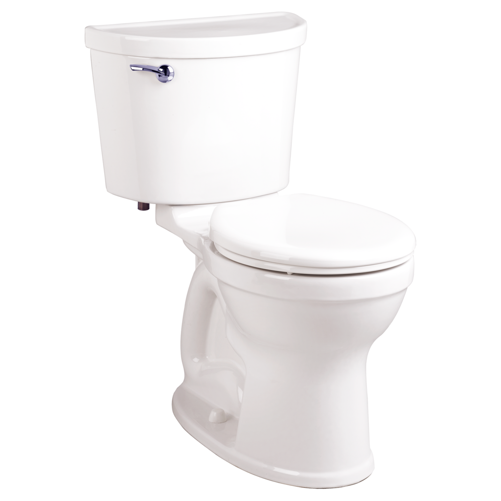 Toilette Champion PRO, 2 pièces, 1,28 gpc/4,8 lpc, à cuvette au devant rond à hauteur de chaise et réservoir avec doublure, sans siège